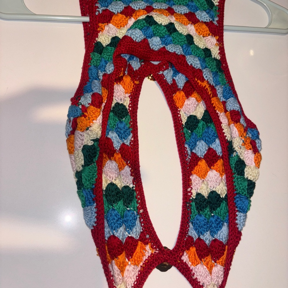 Multicolor Crochet Women Swimwear